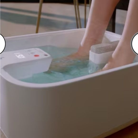 Sharper Image SpaHaven Heated w/Massage Rollers Foot Bath - Picture 10 of 16